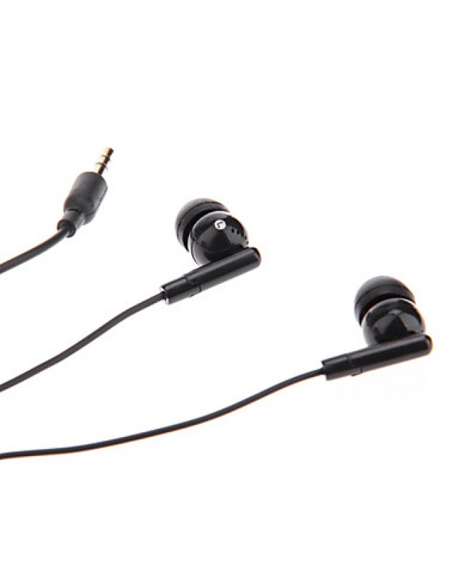 In-Ear Earphone with Noise Reduction for/ /phone/MP3 (Black)