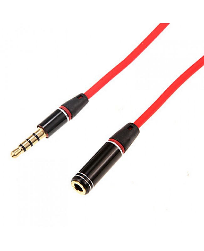 1.2m 3.936FT Audio 3.5mm Male to Audio 3.5mm Female Cable for Mobile Phone and Car AUX