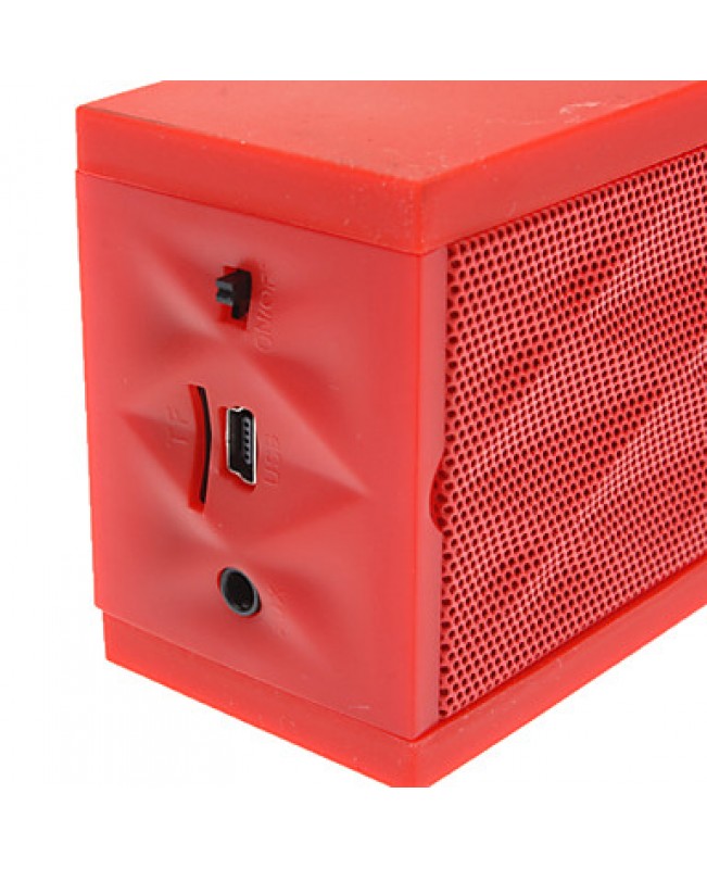 Clarity HD Wireless Bluetooth Speaker with MicroSDHC TF Card Function (Assorted Color)