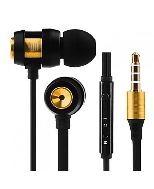  -JL701 3.5mm Noise-Cancelling With Mike Volume Control in-ear Earphone for and Other Phones(Assorted Colors)