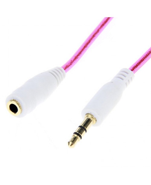 Audio Extension Cable 3.5mm Male to Female(Pink 1....