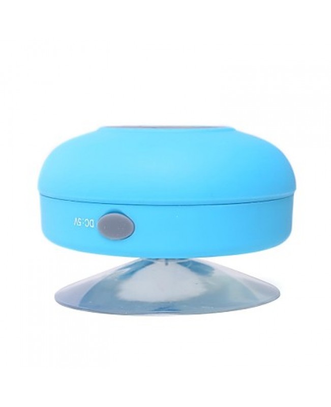 Mini Ultra Portable Waterproof IPX 4 Stereo Wireless Bluetooth Speaker (Blue)