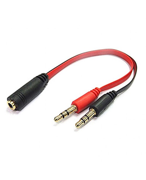 0.16m 0.5248FTOne Audio 3.5mm Male To Two Audio 3....