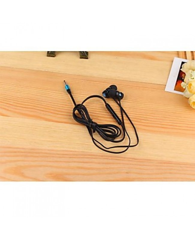  -JL701 3.5mm Noise-Cancelling With Mike Volume Control in-ear Earphone for and Other Phones(Assorted Colors)