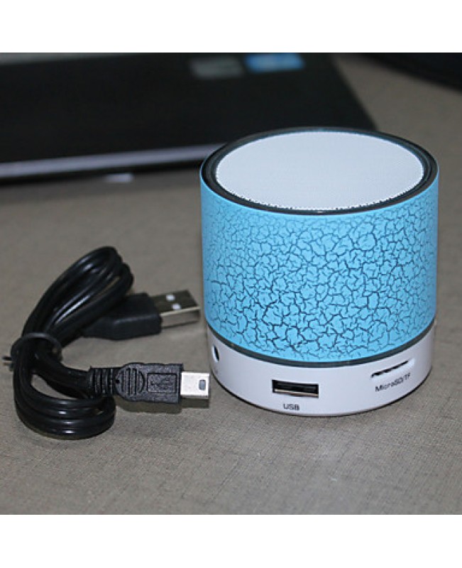 RGB LED MiNi Bluetooth Speaker Micro SD Mic USB AUX Portable Handfree for and Other Cellphone